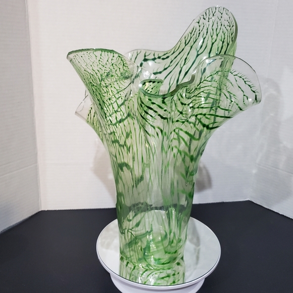 Recycle Art Vase Florida Ocean Plastic Bottles Signed by Artist 🎨 Todd Lynd 👀 - Picture 5 of 17